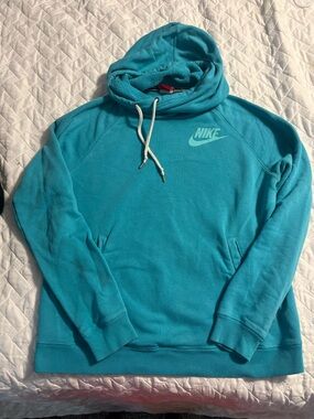 Nike Teal/Turquoise Pullover Hoodie with Logo